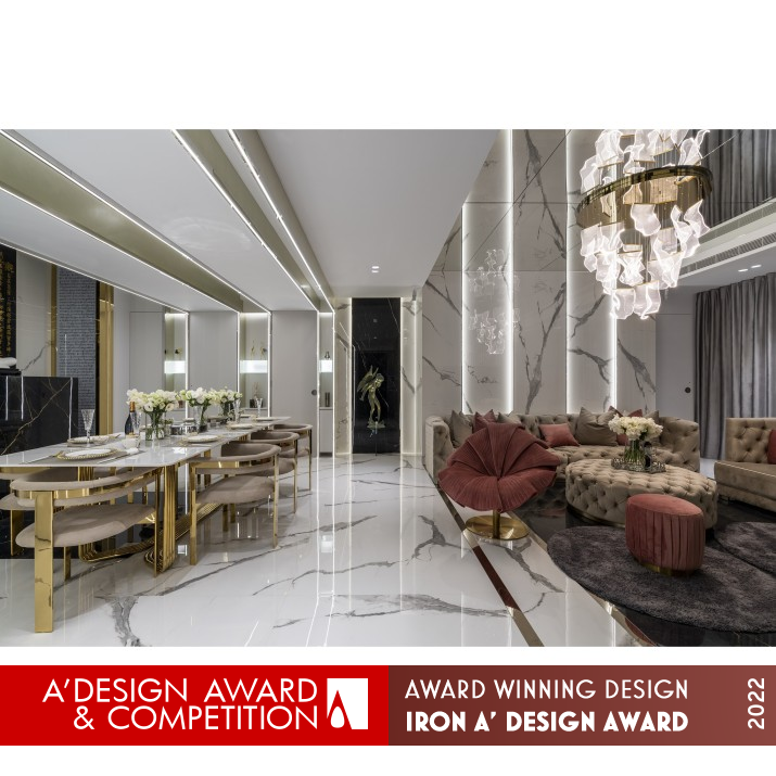 Montage Fantasia Residential  by Lo Fang Ming Iron Interior Space and Exhibition Design Award Winner 2022 