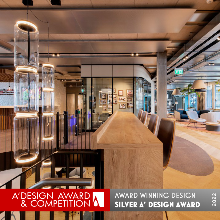 Barry Callebaut Headquarters by Evolution Design Silver Interior Space and Exhibition Design Award Winner 2022 