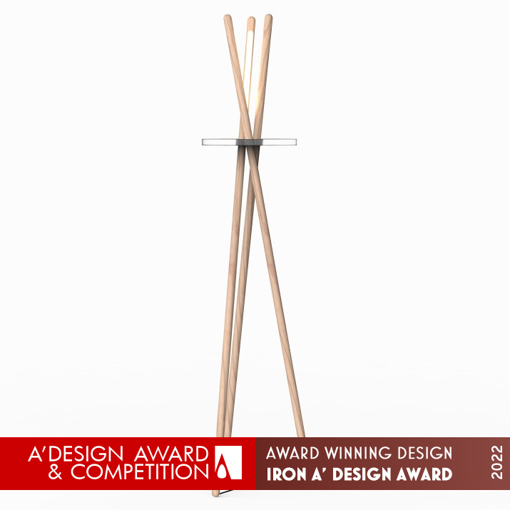 Lighten Floor Lamp by Qianqian Lin Iron Lighting Products and Fixtures Design Award Winner 2022 