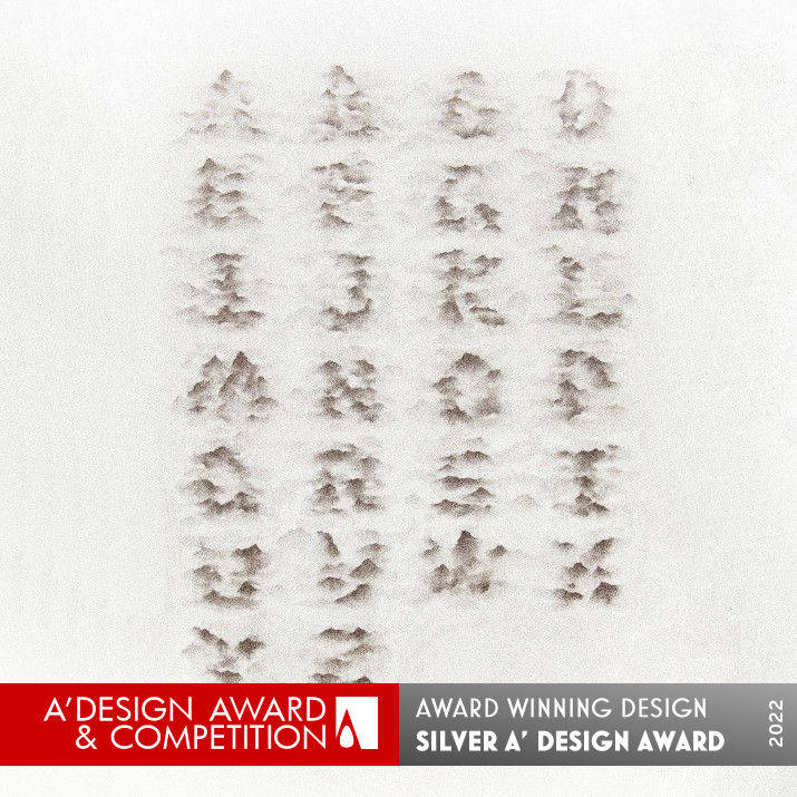 Cloud Mountain Type Type Design by Meng Shenhui Silver Graphics, Illustration and Visual Communication Design Award Winner 2022 