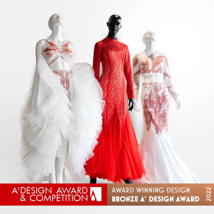 Ethereal Couture by Linlin Nie Bronze Fashion, Apparel and Garment Design Award Winner 2022 