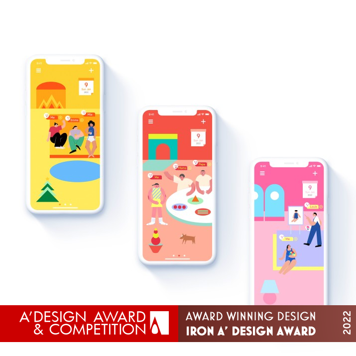 All Here Mobile Application by Chengbo Li and Huicong Hu Iron Mobile Technologies, Applications and Software Design Award Winner 2022 