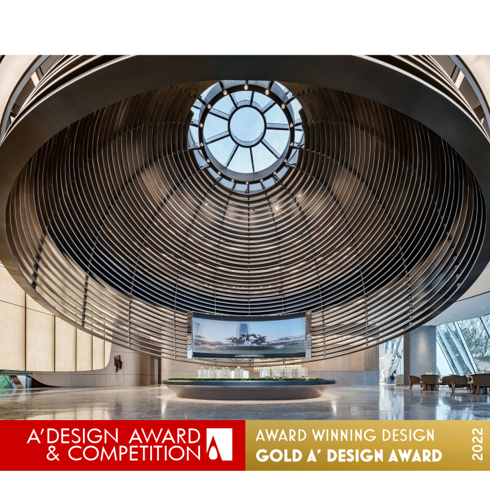 Dome Sales Center by Kris Lin Golden Interior Space and Exhibition Design Award Winner 2022 