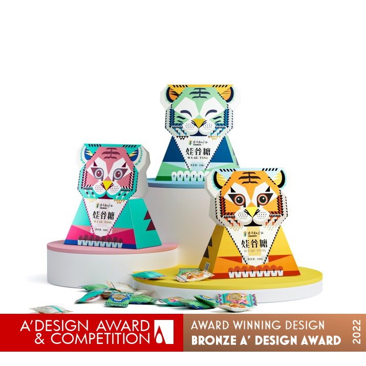 Sugar of Wagu Candy by Jie Yang Bronze Packaging Design Award Winner 2022 