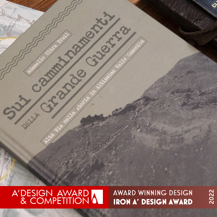 WWI Cultural Trail Map Book by Martino Spreafico Iron Print and Published Media Design Award Winner 2022 