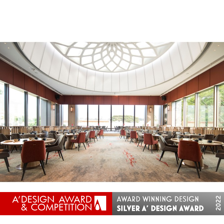 Peony Chinese Restaurant by ARTTA Concept Silver Interior Space and Exhibition Design Award Winner 2022 