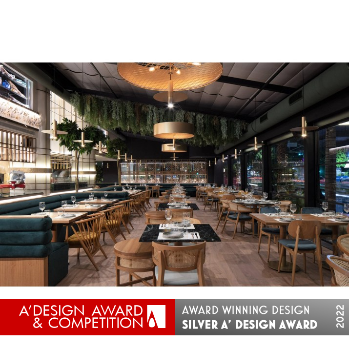 Cavaliere Restaurant by Konstantinos Gkagkos Silver Interior Space and Exhibition Design Award Winner 2022 
