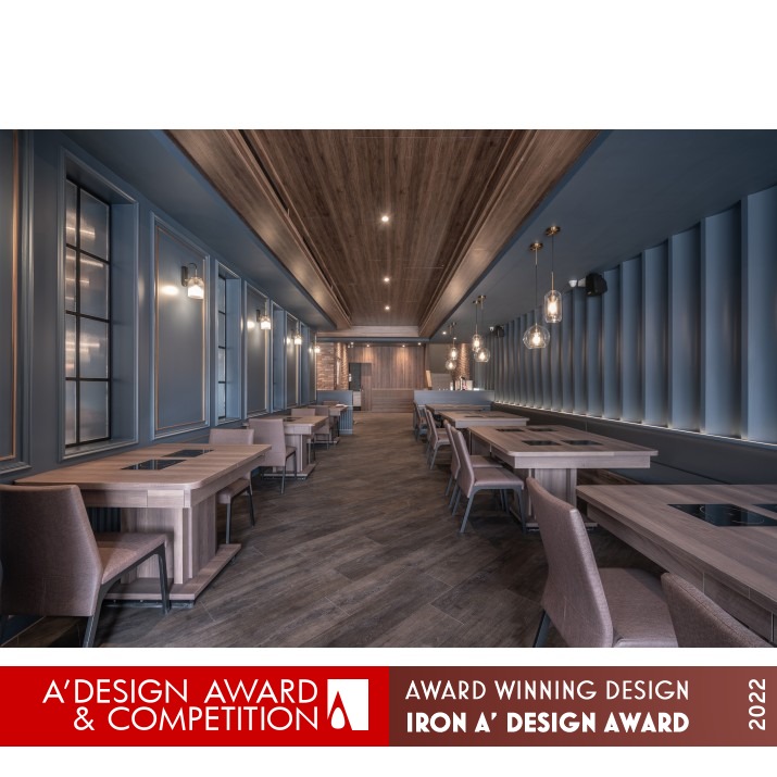 Dining Time Restaurant by Wei Chen Lin Iron Interior Space and Exhibition Design Award Winner 2022 