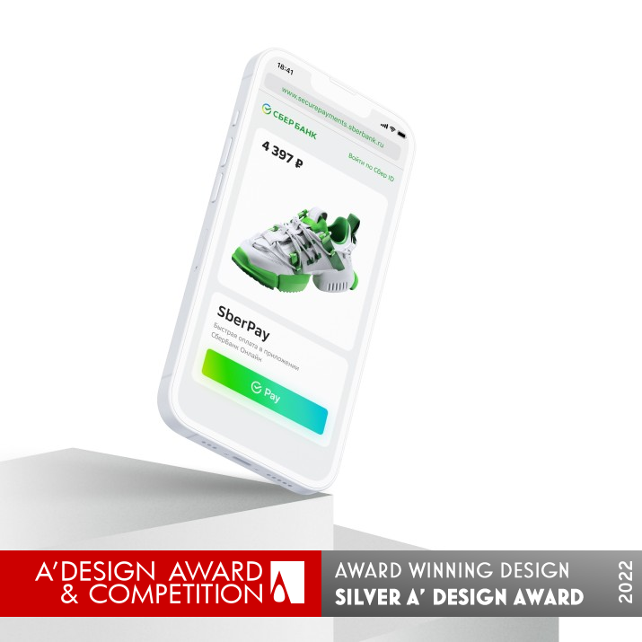 SberPay Payment Application by Sber Silver Mobile Technologies, Applications and Software Design Award Winner 2022 