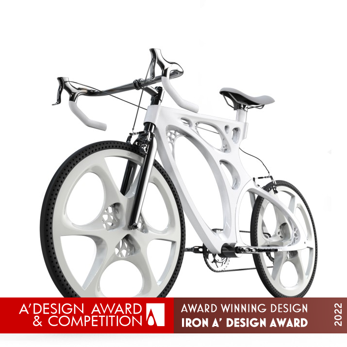 Sprout 3D Printed Bicycle by JunXiang Cheng and Yi Yang Iron 3D Printed Forms and Products Design Award Winner 2022 