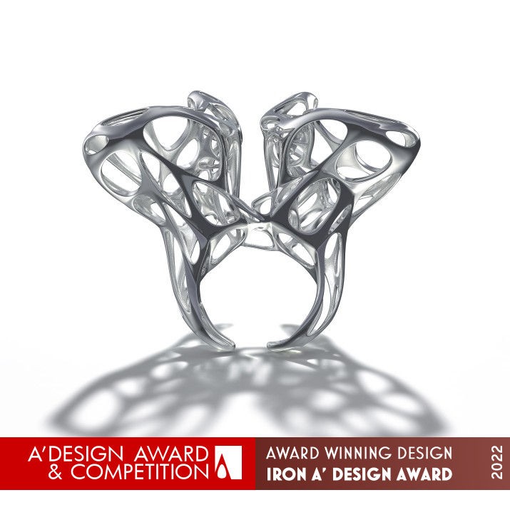Fusion Jewelry Collection by Xirui Liao Iron Jewelry Design Award Winner 2022 