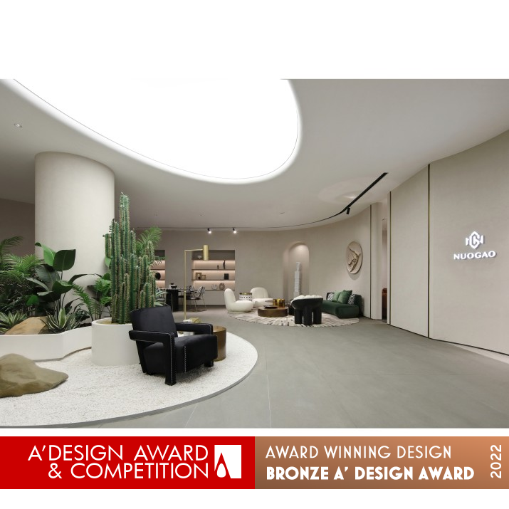 Nuogao Art Commercial Space by Chen Fengfeng and Jiang Baoyi Bronze Interior Space and Exhibition Design Award Winner 2022 