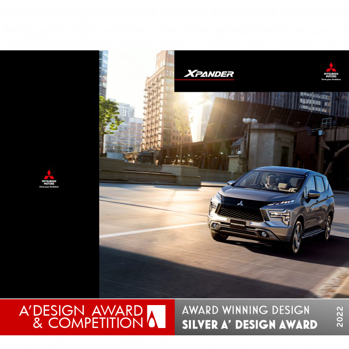 Mitsubishi Motors Xpander Car Brochure by Noriko Hirai Silver Graphics, Illustration and Visual Communication Design Award Winner 2022 