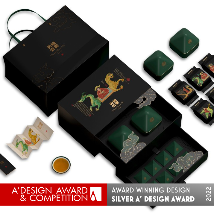 Tianmu Yunwu Tea Packaging by Huiqiong Yang Silver Packaging Design Award Winner 2022 