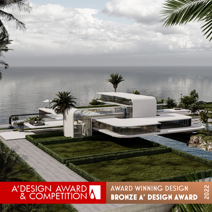 Edge Metamansion Metaverse Design by Negar Akd Bronze Architecture, Building and Structure Design Award Winner 2022 
