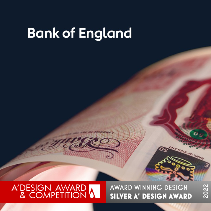 Bank of England Visual Identity by Matteo Ruisi and Peter McCabe Silver Graphics, Illustration and Visual Communication Design Award Winner 2022 