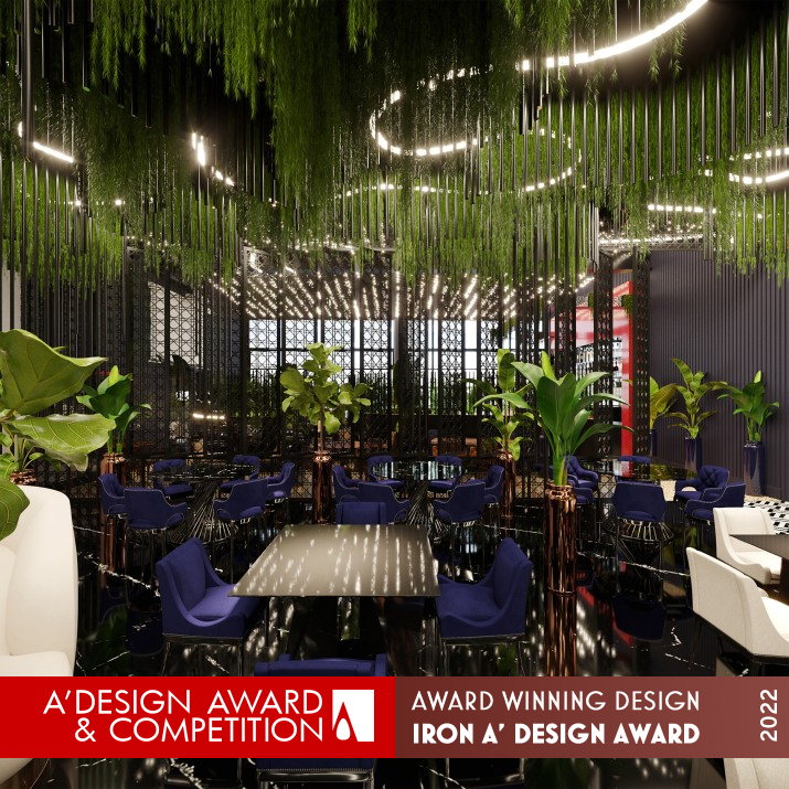 Avantgarde Restaurant by Peyman Kiani Falavarjani Iron Interior Space and Exhibition Design Award Winner 2022 