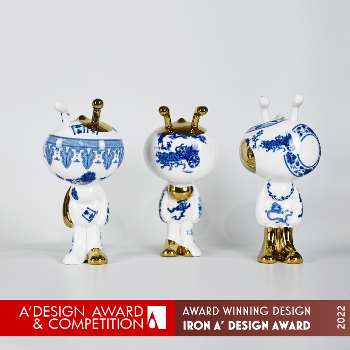 East and West Ceramic Crafts by Jianfeng Yu and Chao Yang Iron Fine Arts and Art Installation Design Award Winner 2022 