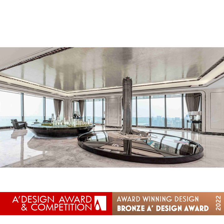 One Hengqin-Macao Bay Sales Center by Ocean Luo Bronze Interior Space and Exhibition Design Award Winner 2022 