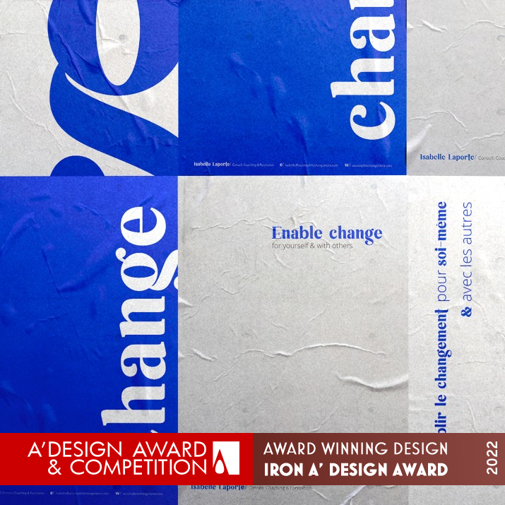 Enable Change Brand Identity by Squared Iron Graphics, Illustration and Visual Communication Design Award Winner 2022 