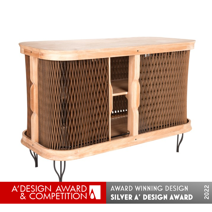 Abrete y Cierrate Cabinet by Federico Varone Silver Furniture Design Award Winner 2022 