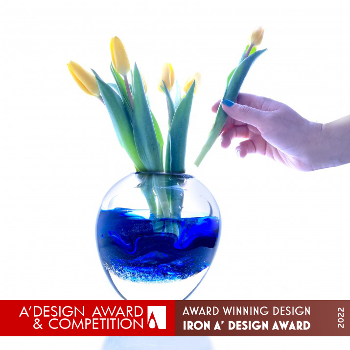 River Vase by Sini Majuri Iron Furniture Design Award Winner 2022 