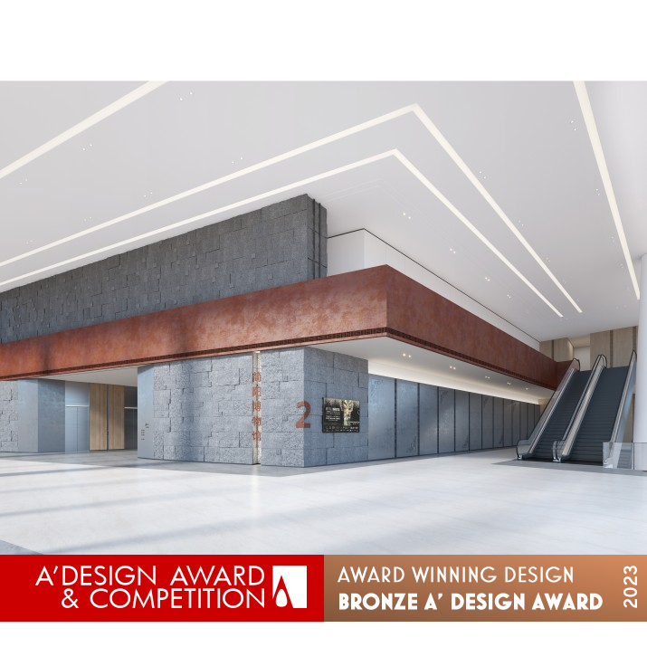 Jianyang Donglai Impression Culture Center by Peng Xiaohua Bronze Interior Space and Exhibition Design Award Winner 2023 