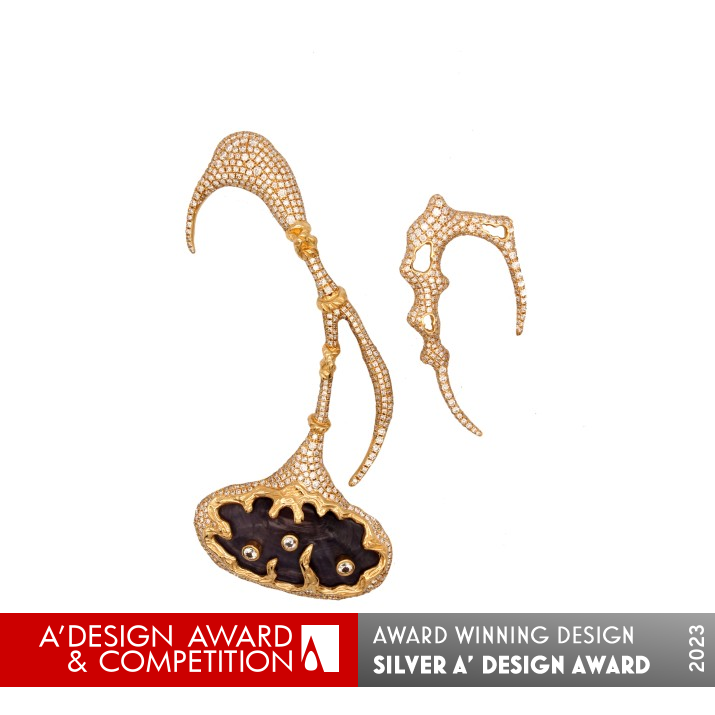 Shell Jewellery Collection by Beichen Guan Silver Jewelry Design Award Winner 2023 