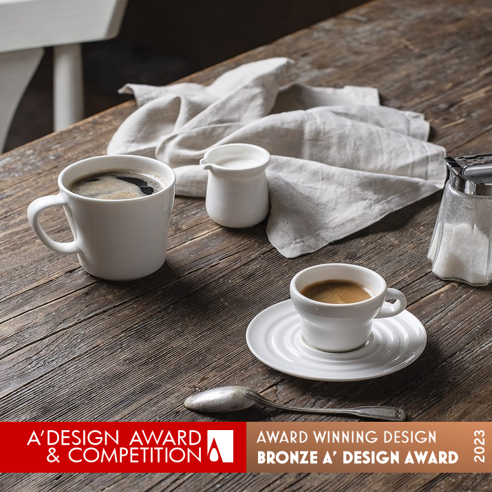 Kaff Coffee Cup Series by Ahmet Osman Peker Bronze Bakeware, Tableware, Drinkware and Cookware Design Award Winner 2023 