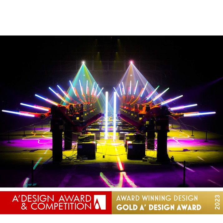 Thousand Armed Lightsaber Artificial Intelligence by Kaohsiung City Government Golden Performing Arts, Stage, Style and Scenery Design Award Winner 2023 