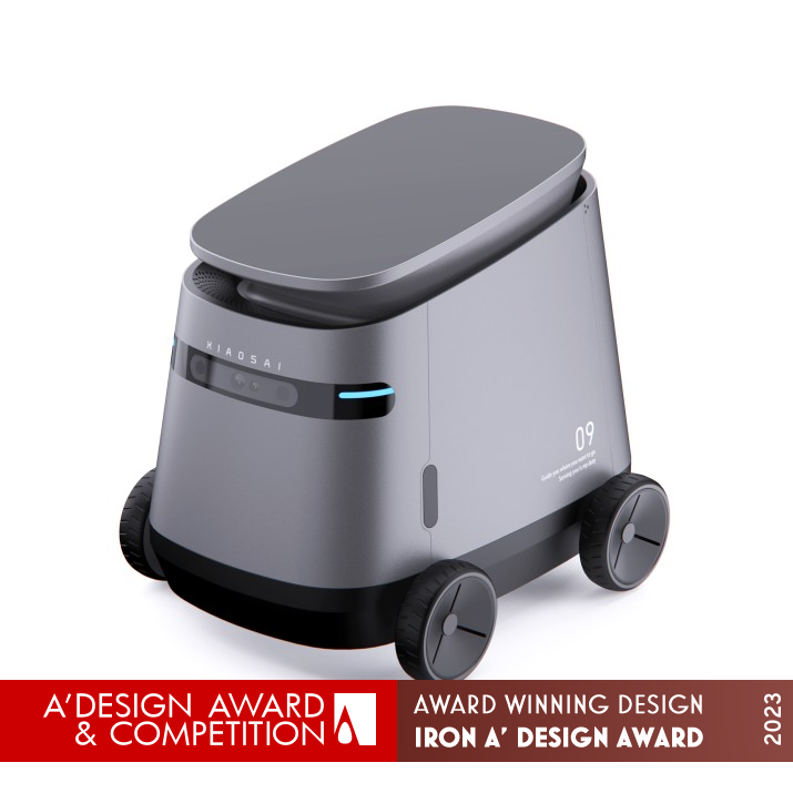 Xiaosai Guard Robot by Ruichen Zeng Iron Robotics, Automaton and Automation Design Award Winner 2023 