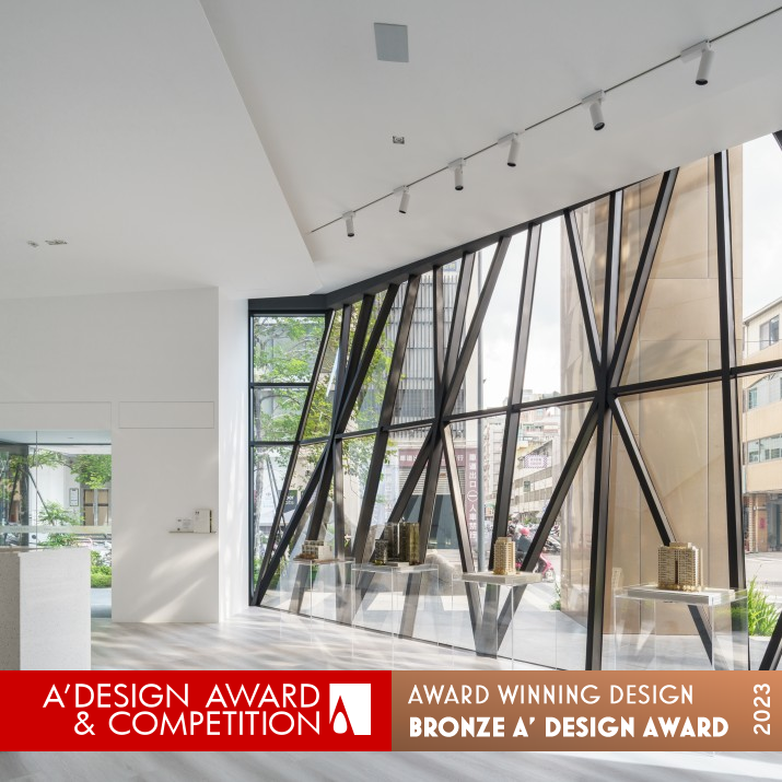 Dialogue of Light Vip Center by Heng G Design Bronze Interior Space and Exhibition Design Award Winner 2023 