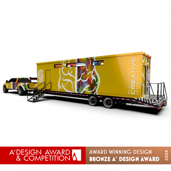 Magic School Box Mobile Smart Classroom by Gueston Smith Bronze Education, Teaching Aid and Training Content Design Award Winner 2024 