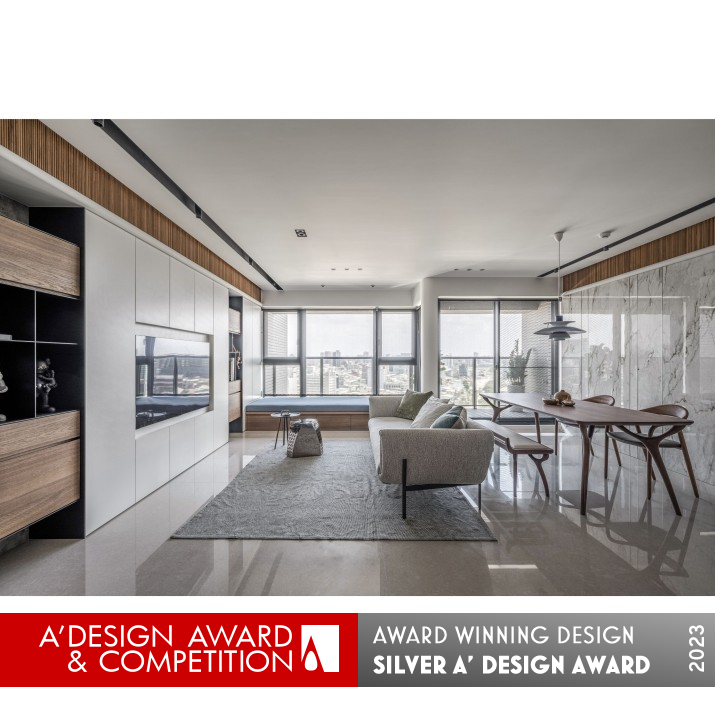 Warm Place Residential by Shih-Yuan Huang Silver Interior Space and Exhibition Design Award Winner 2023 