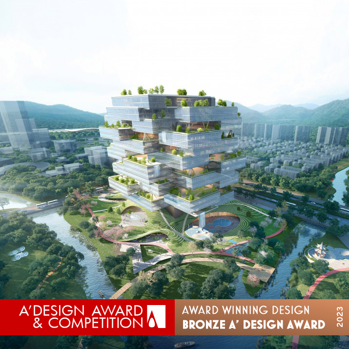 The Tree Office by Link Architecture Design and Consulting Bronze Architecture, Building and Structure Design Award Winner 2023 