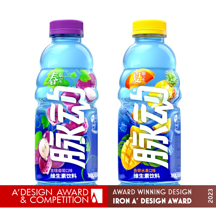 Mizone Seasonal Beverage by Blackandgold Design (Shanghai) Co., Ltd. Iron Packaging Design Award Winner 2023 
