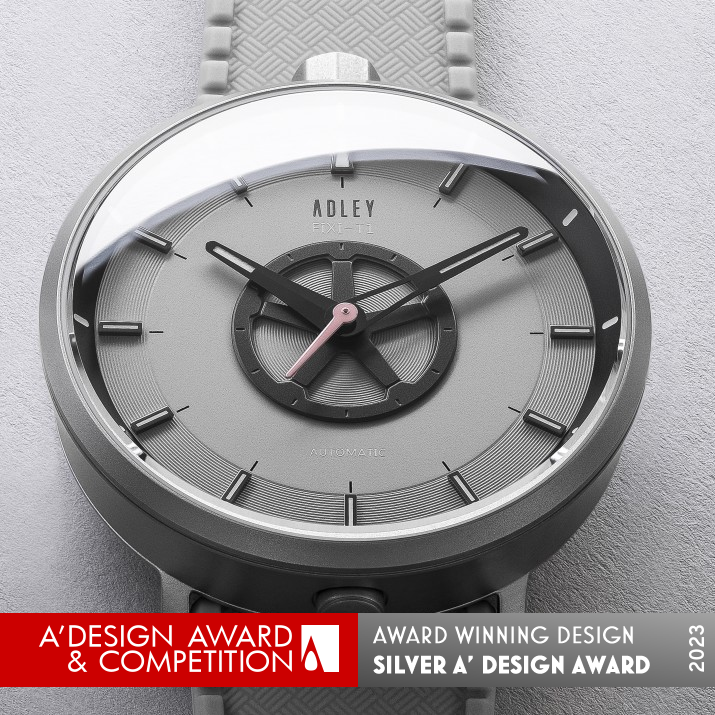 Adley Fixi T1 Watch by Jordan Wang Silver Watch Design Award Winner 2023 