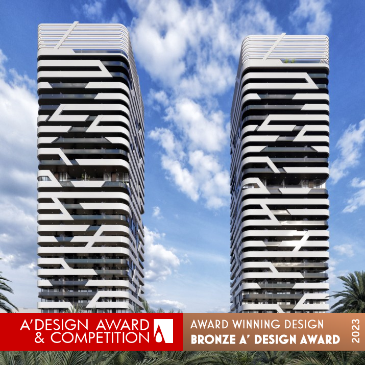 Next Towers Alicante Residential and Hotel Complex by Aryanour Djalali Bronze Architecture, Building and Structure Design Award Winner 2023 