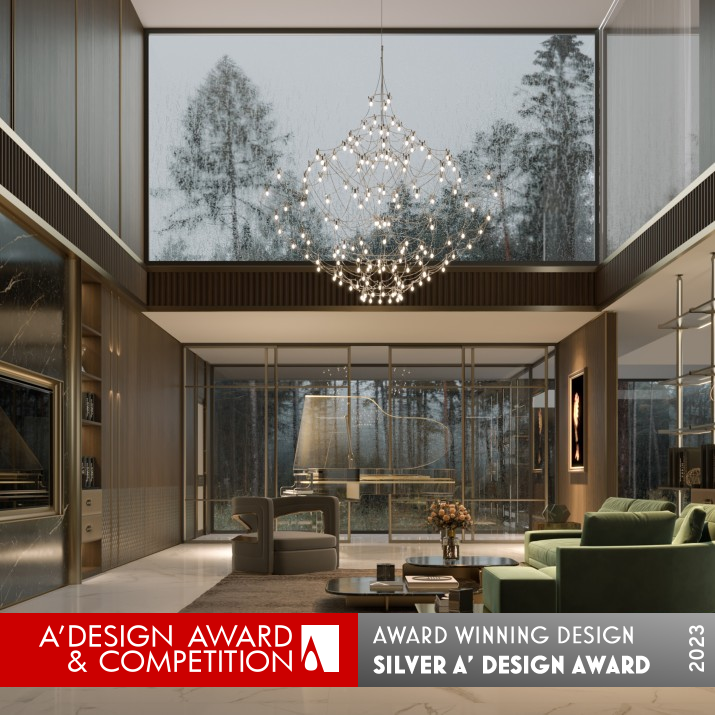 Forest Evening Residential by Jiansheng Ke, Bing Wang and Xiaoke Huang Silver Interior Space and Exhibition Design Award Winner 2023 