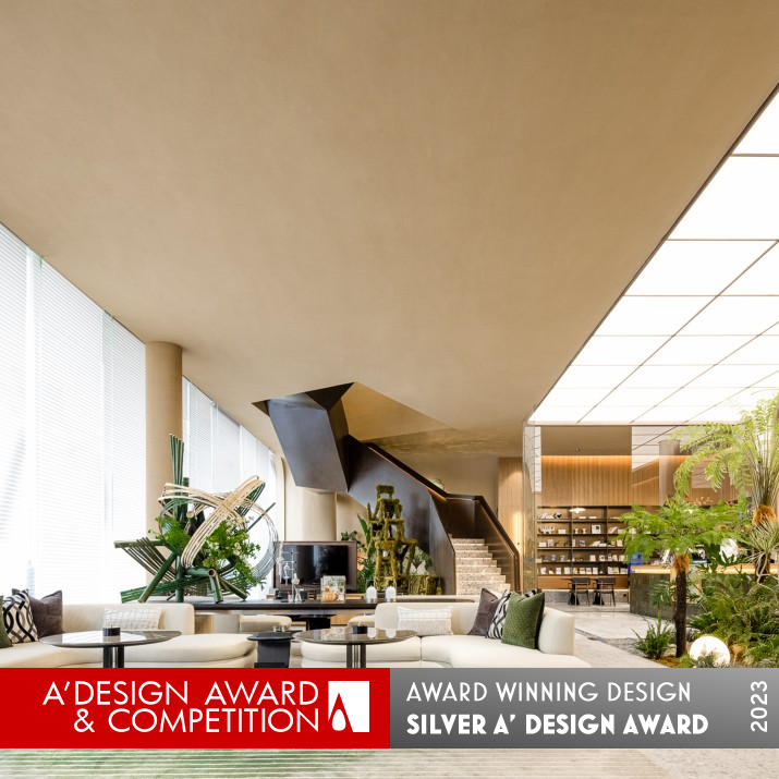 Jinke City Light Sales Office by James Liu Silver Interior Space and Exhibition Design Award Winner 2023 