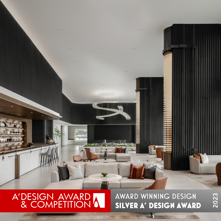 CR Land Runcheng Sales Center by Kelly Lin Silver Interior Space and Exhibition Design Award Winner 2023 