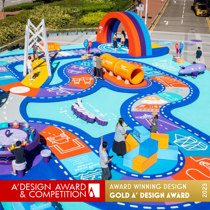 Gateway To Future Exhibition by Oval Design Ltd. Golden Event and Happening Design Award Winner 2023 