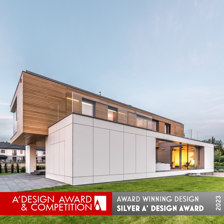 The Suburban House Residential Architecture by Mateusz Zajkowski Silver Architecture, Building and Structure Design Award Winner 2023 