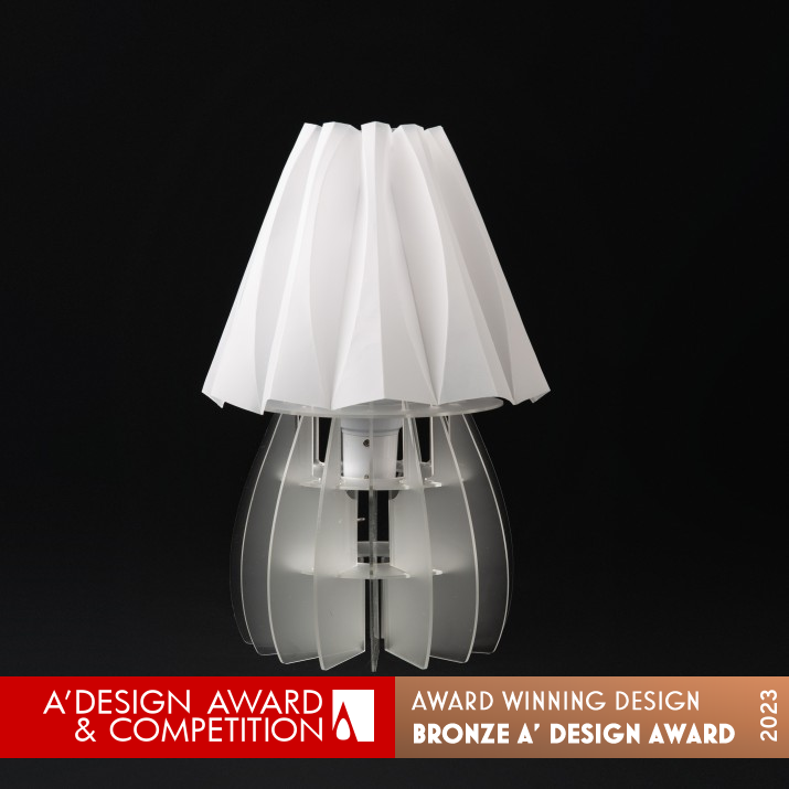 Flora Mushroom Yard Light by Haile Wu Bronze Lighting Products and Fixtures Design Award Winner 2023 