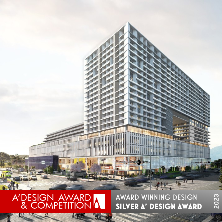 I Park The Urban Complex Cultural Space  by Euna Park Silver Architecture, Building and Structure Design Award Winner 2023 