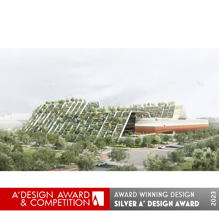 Bsp Security Plant Complex Bank Office Building Design by William Ti Jr Silver Architecture, Building and Structure Design Award Winner 2023 