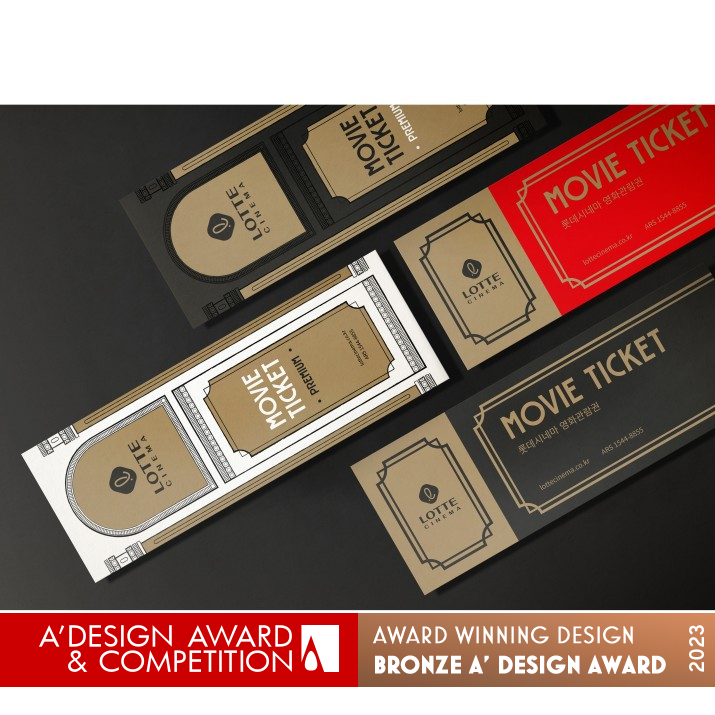 New 1930 Cinema Visual Identity by Tangible Design Bronze Graphics, Illustration and Visual Communication Design Award Winner 2023 