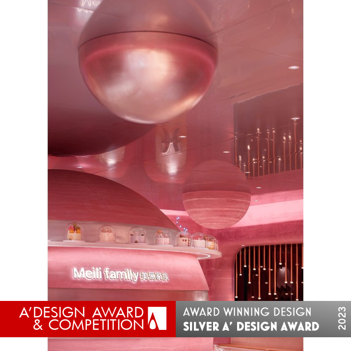 Sweet Interstellar Cake Shop by Feng Peng Silver Interior Space and Exhibition Design Award Winner 2023 