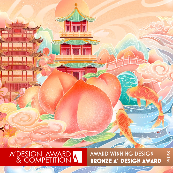 Wonderland Fruit Packaging Illustration by Chia-Liang Lin Bronze Graphics, Illustration and Visual Communication Design Award Winner 2023 