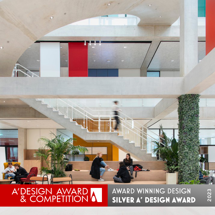 Square Hsg Learning Center by Evolution Design Silver Interior Space and Exhibition Design Award Winner 2023 
